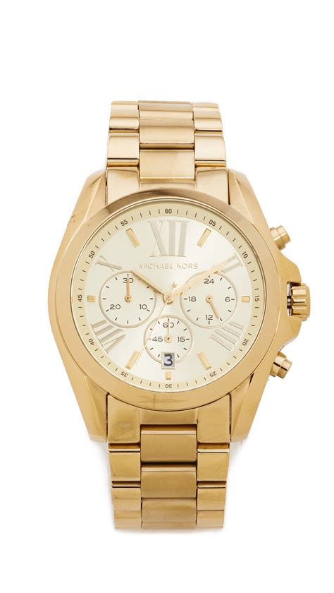 reloj michael kors mk5238|Michael Kors Bradshaw Chronograph Gold.